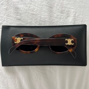 Celine Triomphe 01 Sunglasses in brown